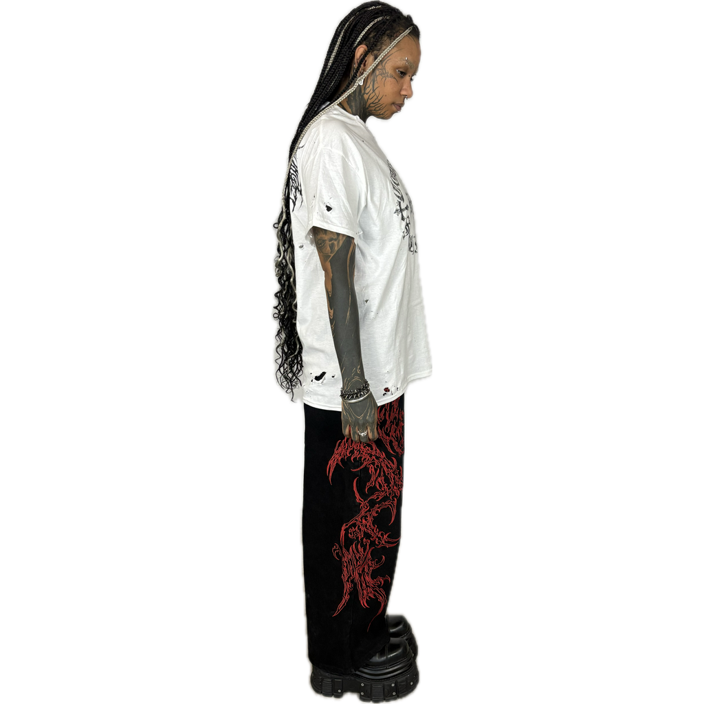 CONSUMED by SOCIETY - DISTRESSED T-SHIRT  I  UNISEX