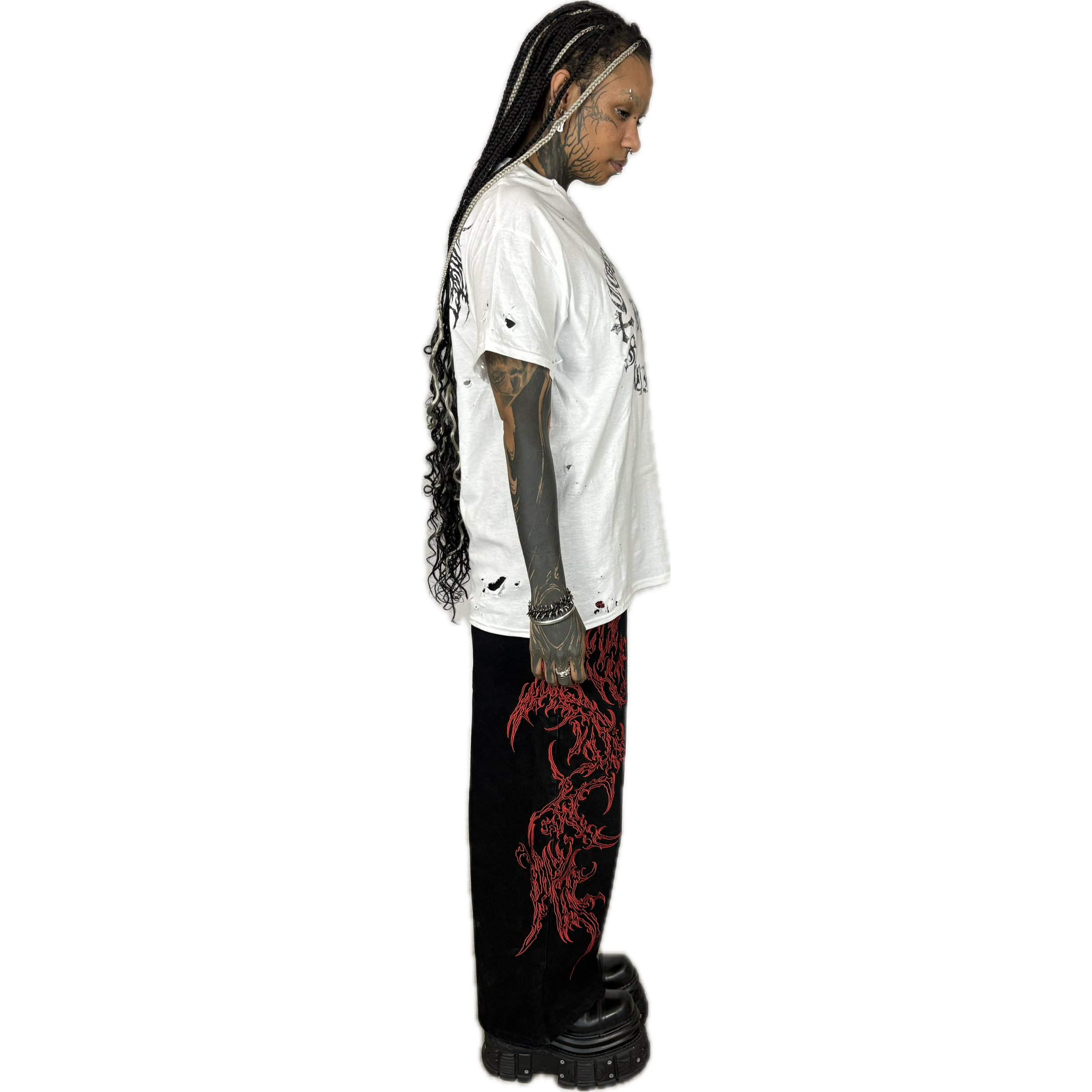 CONSUMED by SOCIETY - DISTRESSED T-SHIRT  I  UNISEX