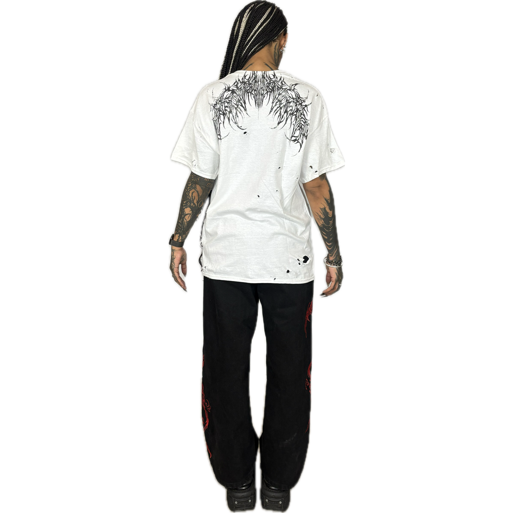 CONSUMED by SOCIETY - DISTRESSED T-SHIRT  I  UNISEX