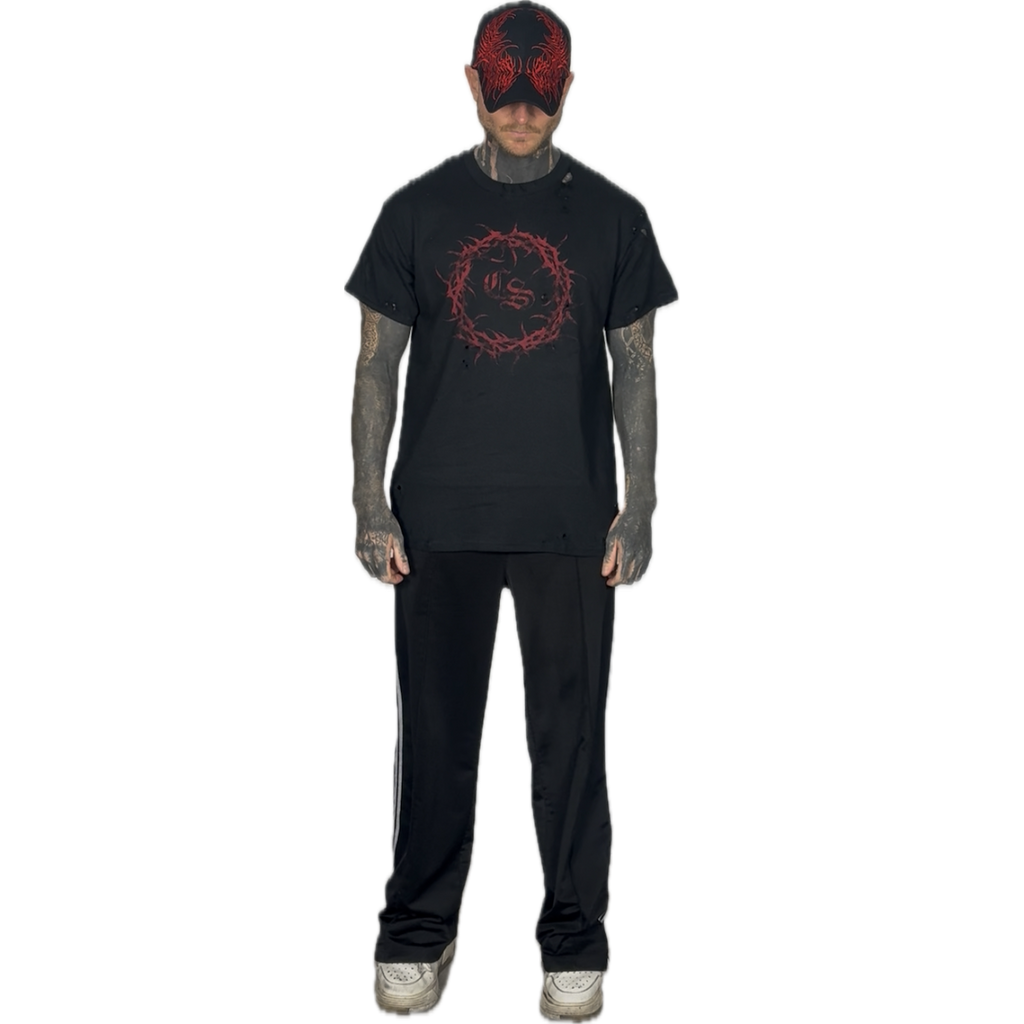 CROWN OF THORNS - DISTRESSED SHIRT  I  UNISEX