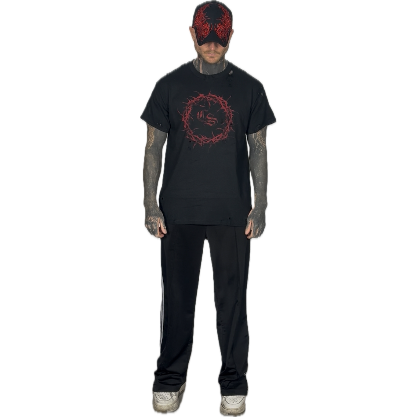 CROWN OF THORNS - DISTRESSED SHIRT  I  UNISEX