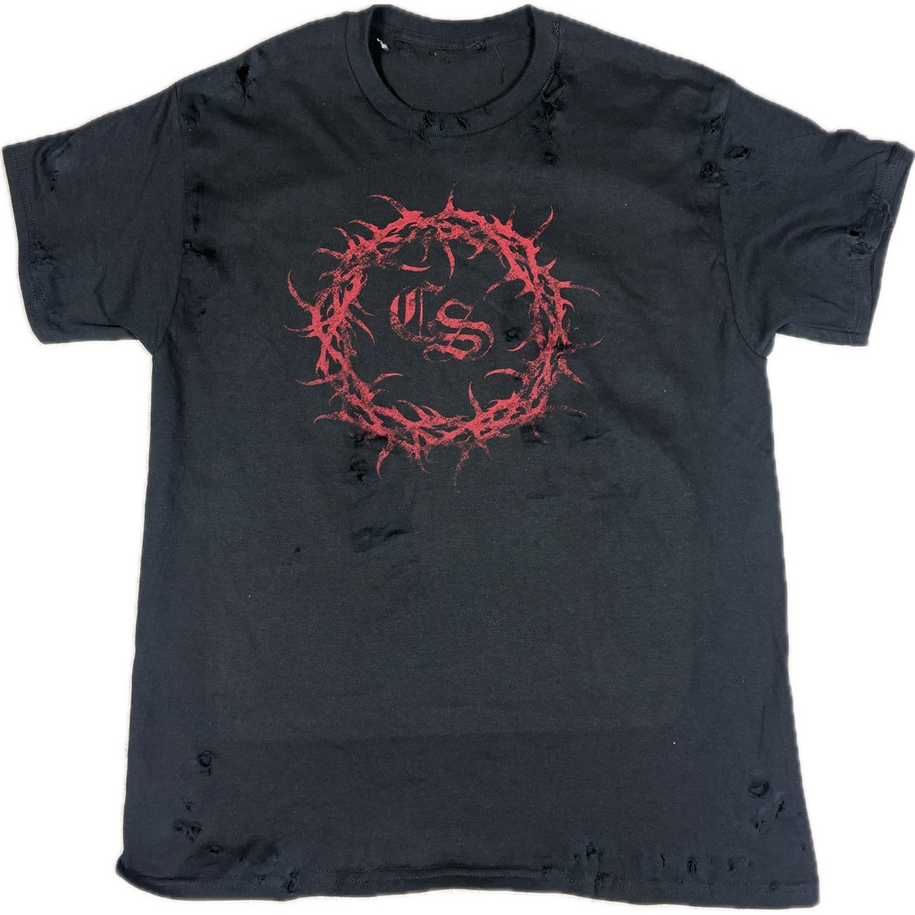 CROWN OF THORNS - DISTRESSED SHIRT  I  UNISEX