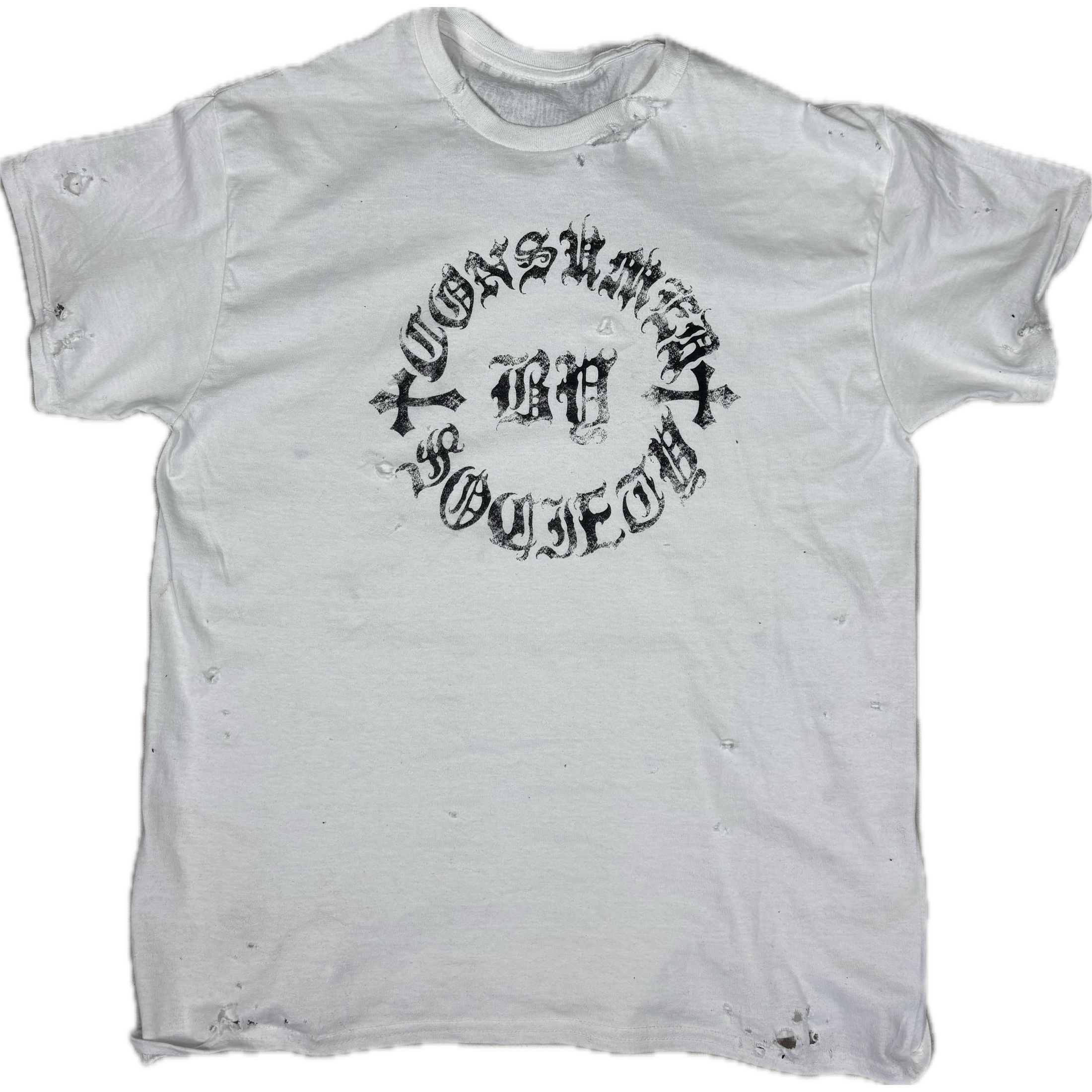 CONSUMED by SOCIETY - DISTRESSED T-SHIRT  I  UNISEX