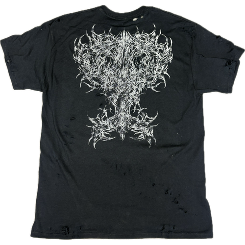 CONSUMED SIGNATURE - DISTRESSED SHIRT WHITE DRAGON I UNISEX