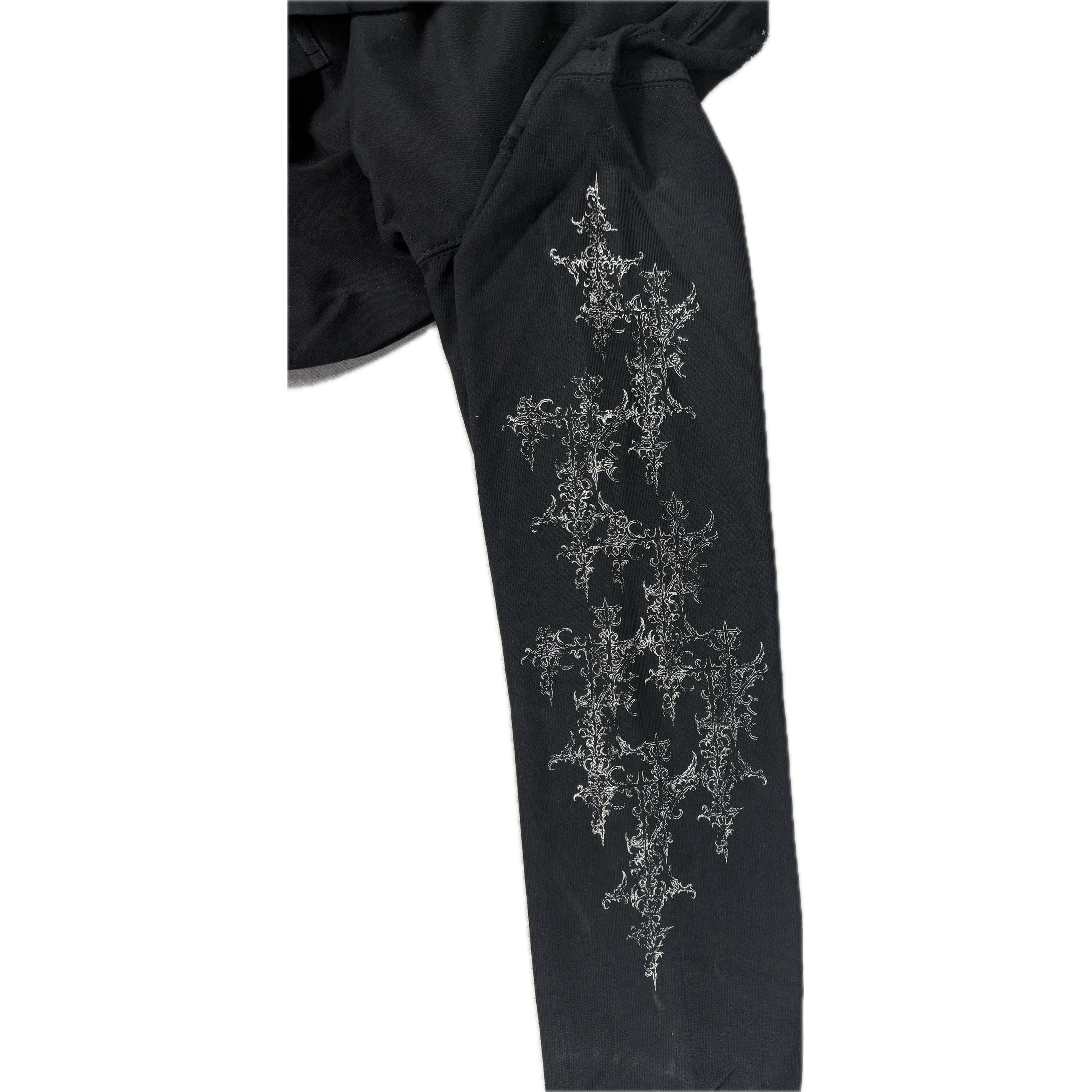 SIGNATURE GOTHIC - DISTRESSED HOODIE I UNISEX