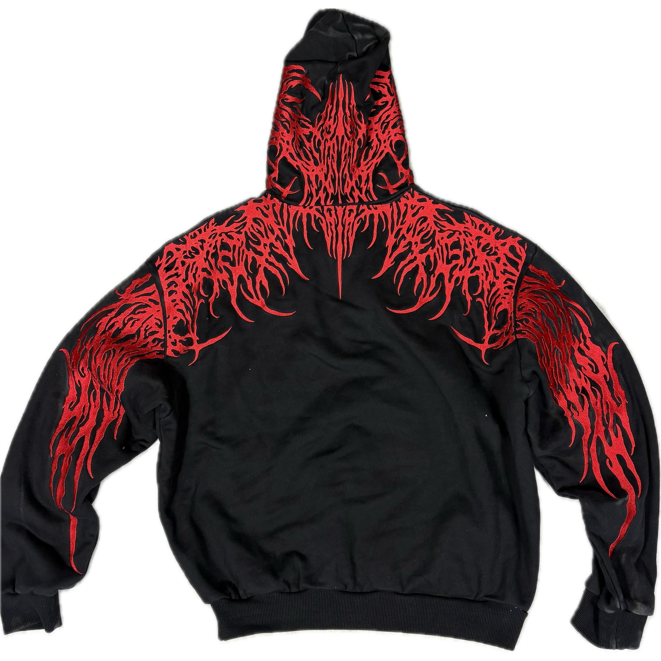 CONSUMED x FERALCLO - TRIBAL HOODIE I UNISEX