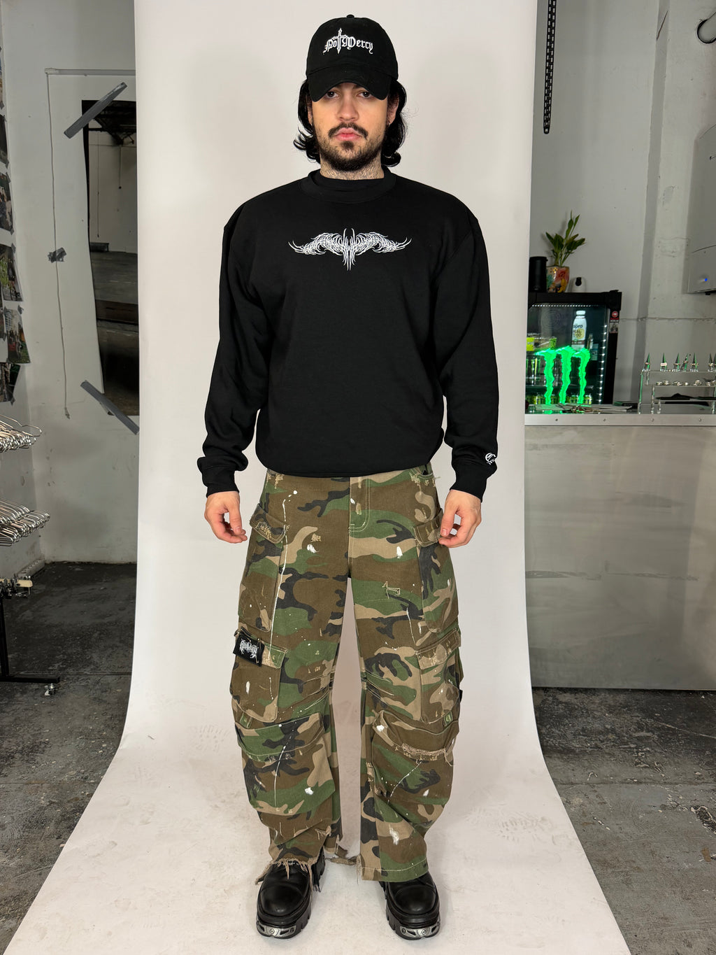 CONSUMED - CLASSIC - premium crew neck sweatshirt