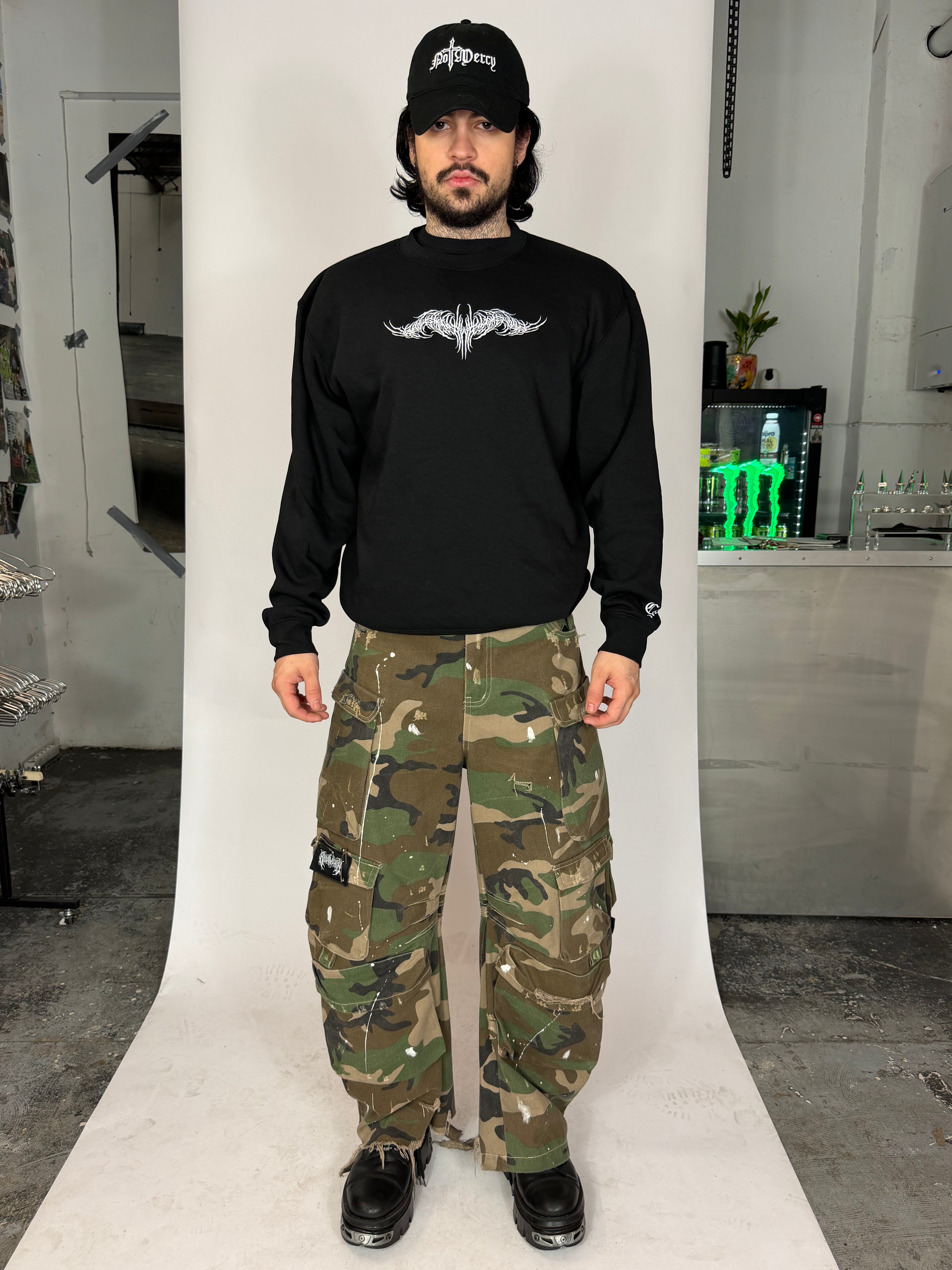 CONSUMED - CLASSIC - premium crew neck sweatshirt